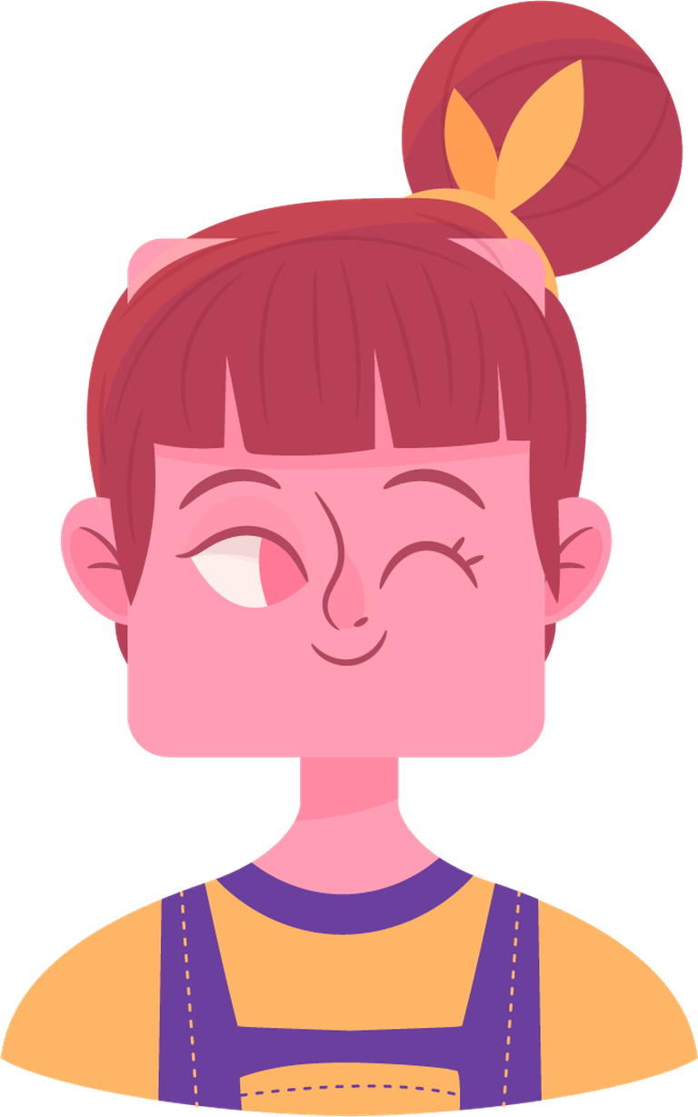 young girl with different emotions showcases playful expressions in vibrant colors