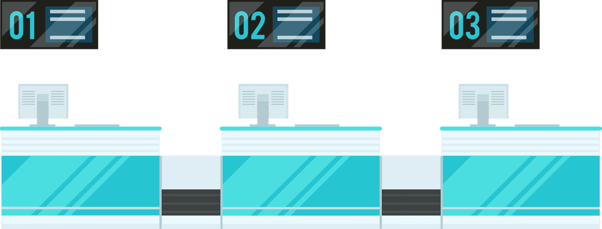 people transport airport icons for efficient check-in procedures and passenger flow