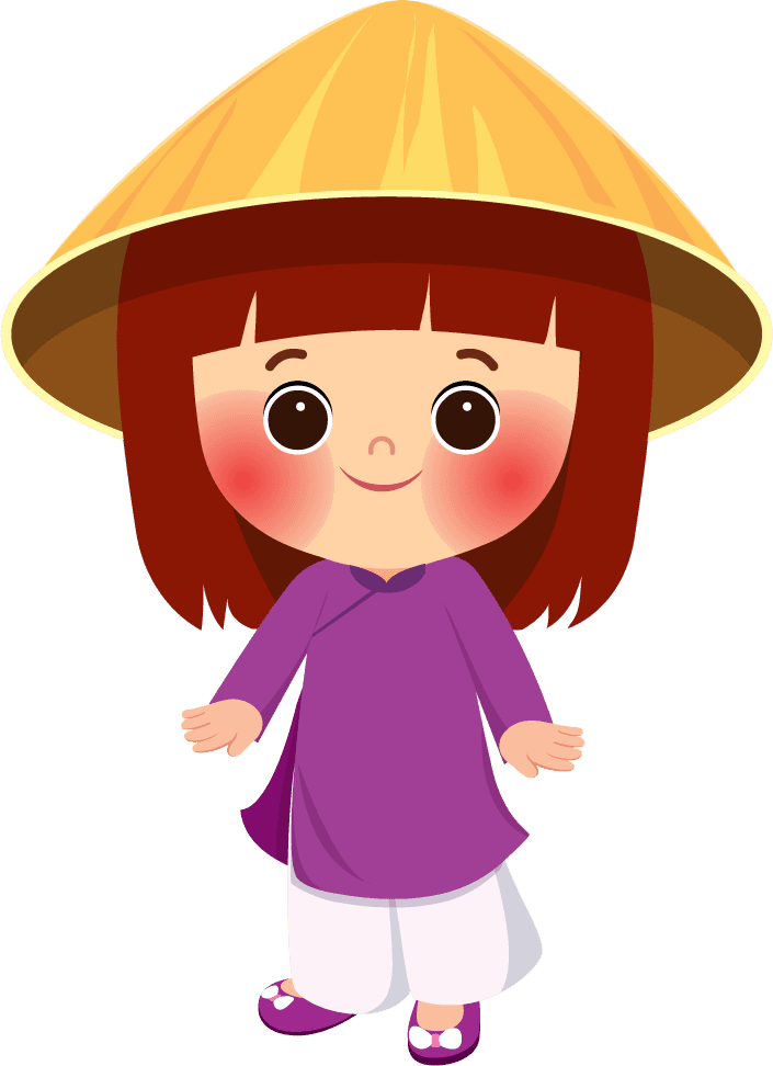 people wearing traditional clothes vietnamese traditional costumes templates cute kids icons
