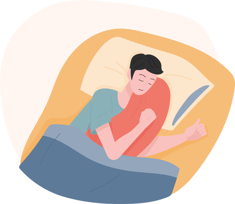 people who sleep in different ways