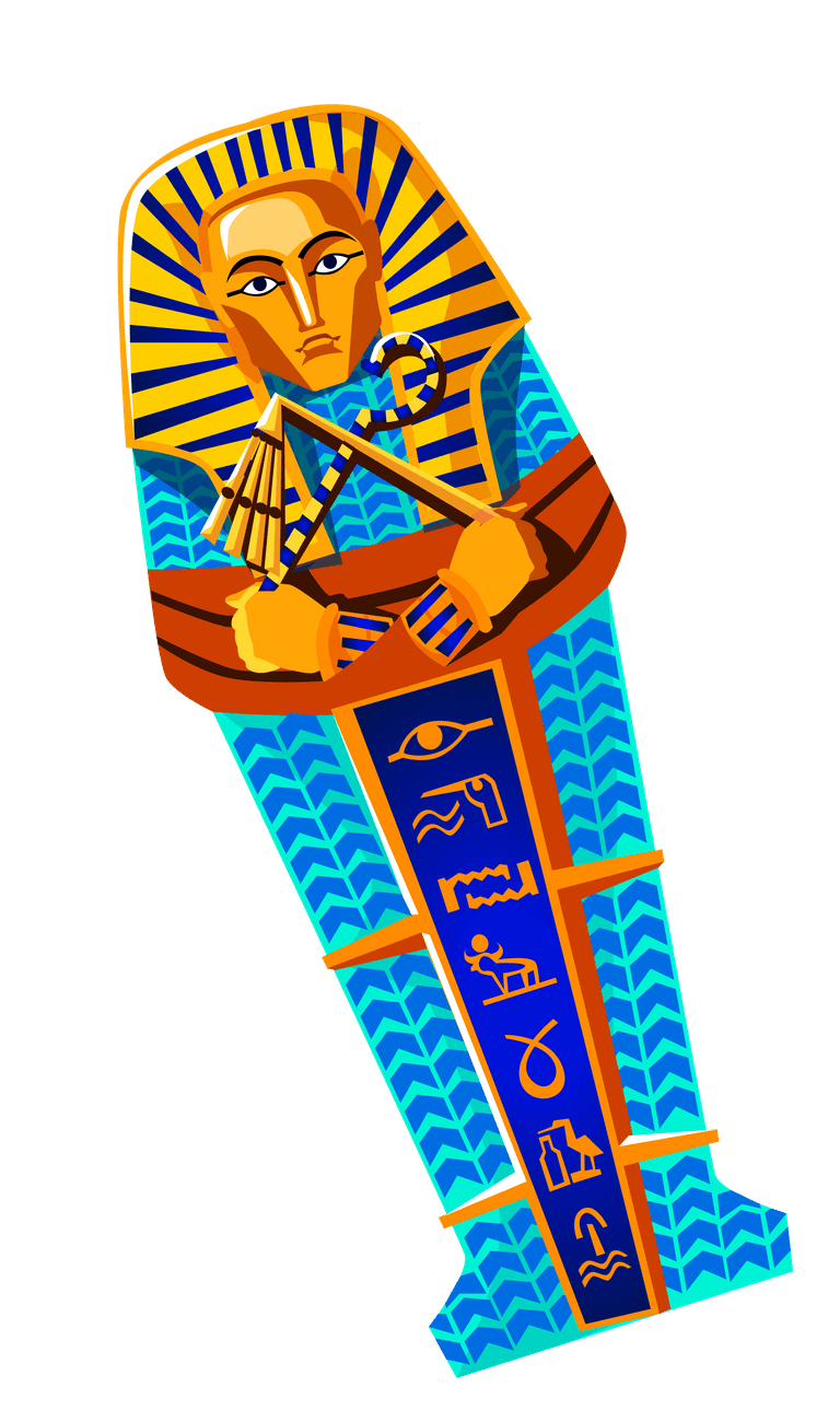 pharaoh s coffin ancient egypt infographic travel