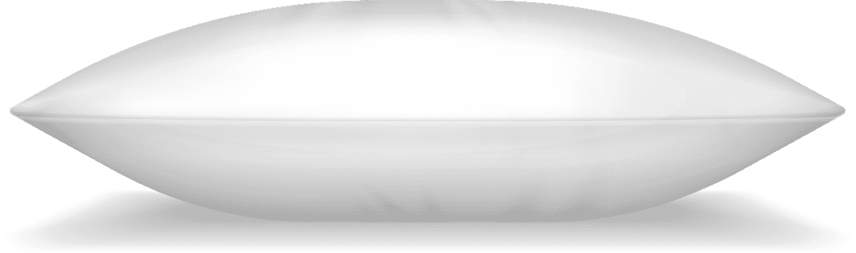 realistic white pillows illustration for modern interiors and cozy design themes