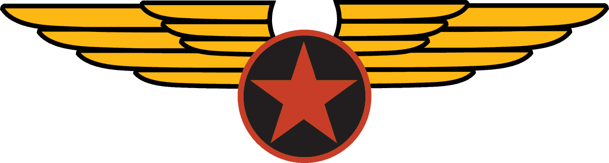 pilot badge nostalgic flight badge with vintage wings and star emblem for aviation enthusiasts