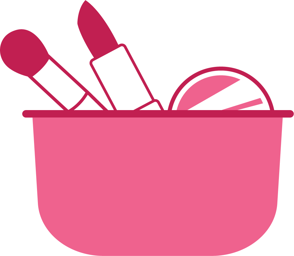 pink make up icon