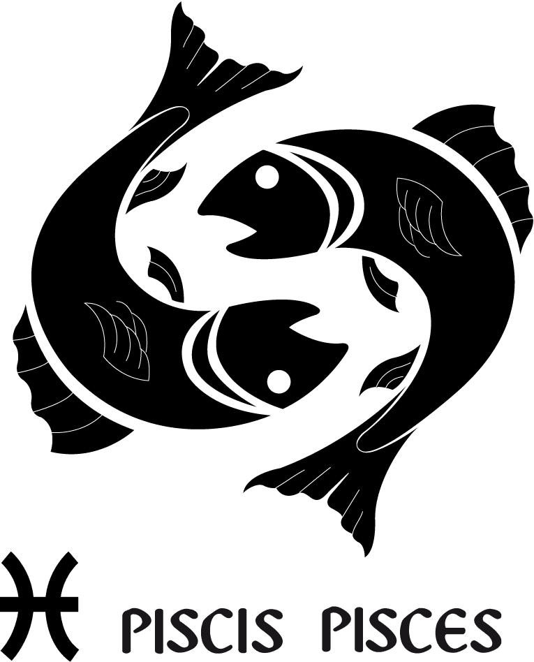 piscis pisces different signs of the zodiac vector