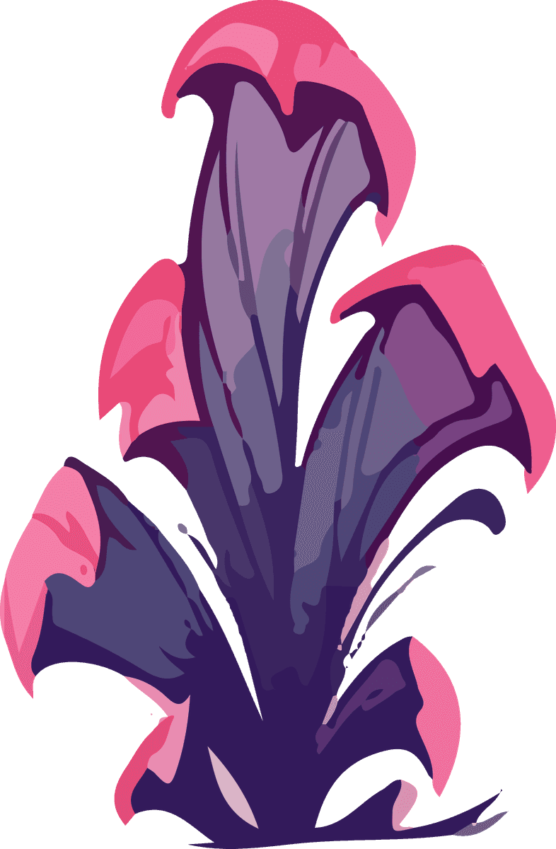 plant tree colorful art vector illustration featuring vibrant leaf patterns for nature lovers