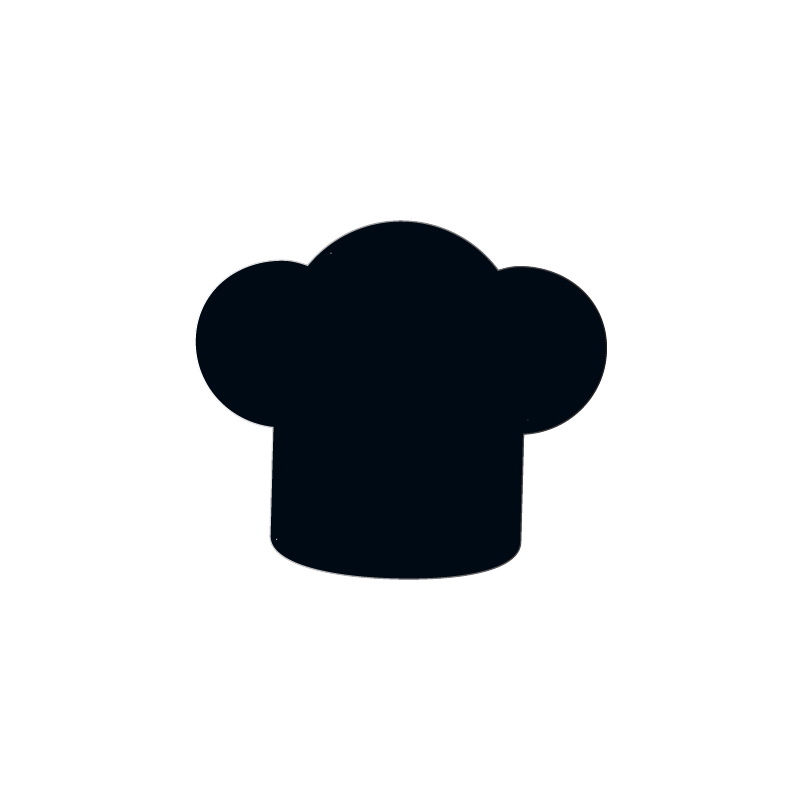 playfulblack-chef-hat-silhouette-icon-245570
