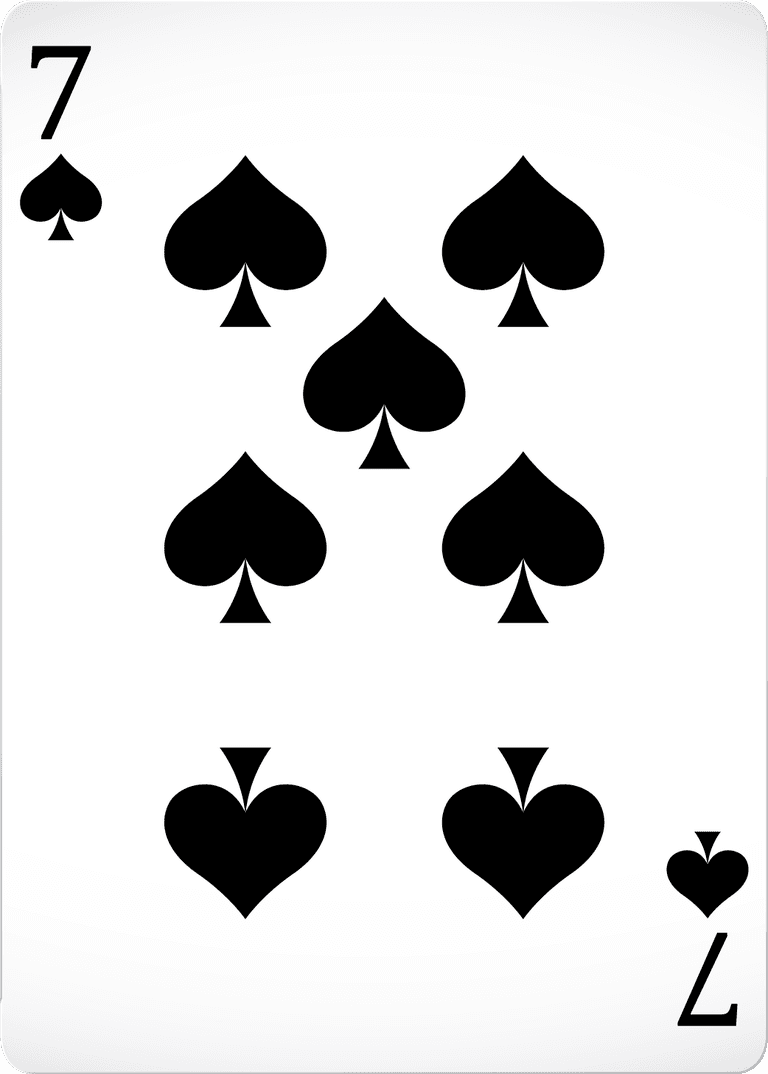 poker cards with front back illustration featuring classic spade design for game enthusiasts