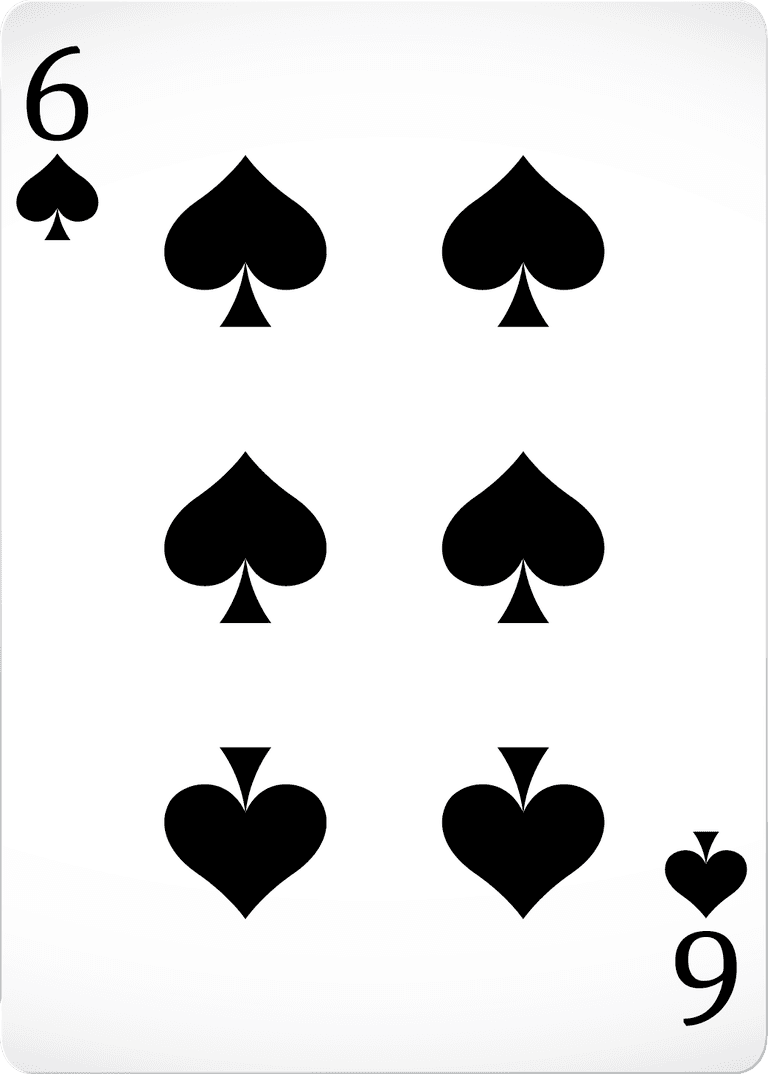 poker cards with front back showing spades, perfect for gaming and card tricks