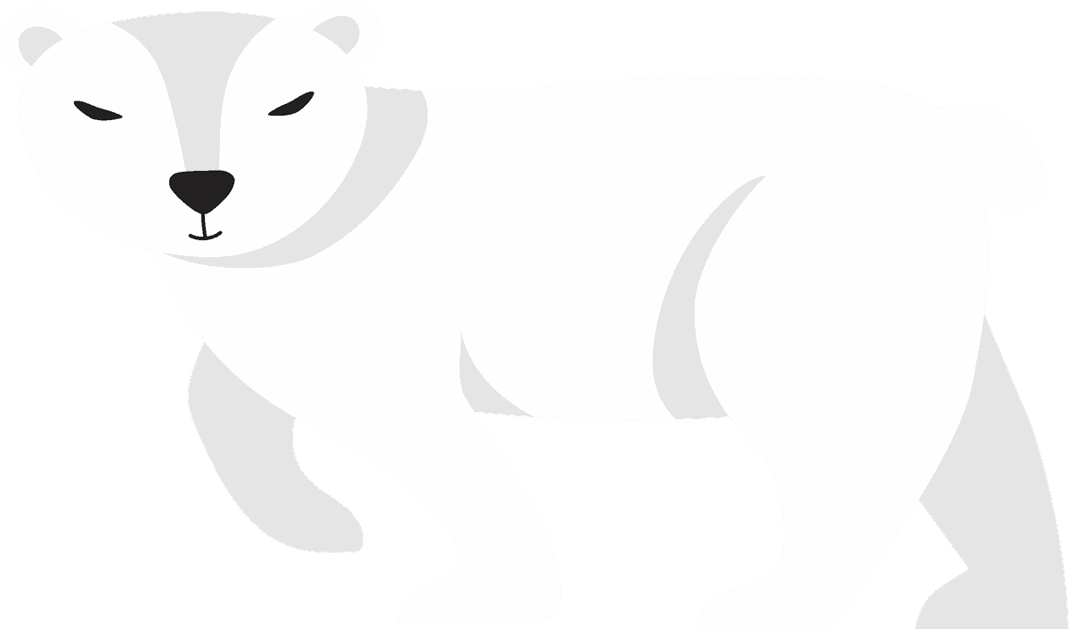 polar bears polar bear set for children's educational materials and wildlife awareness projects