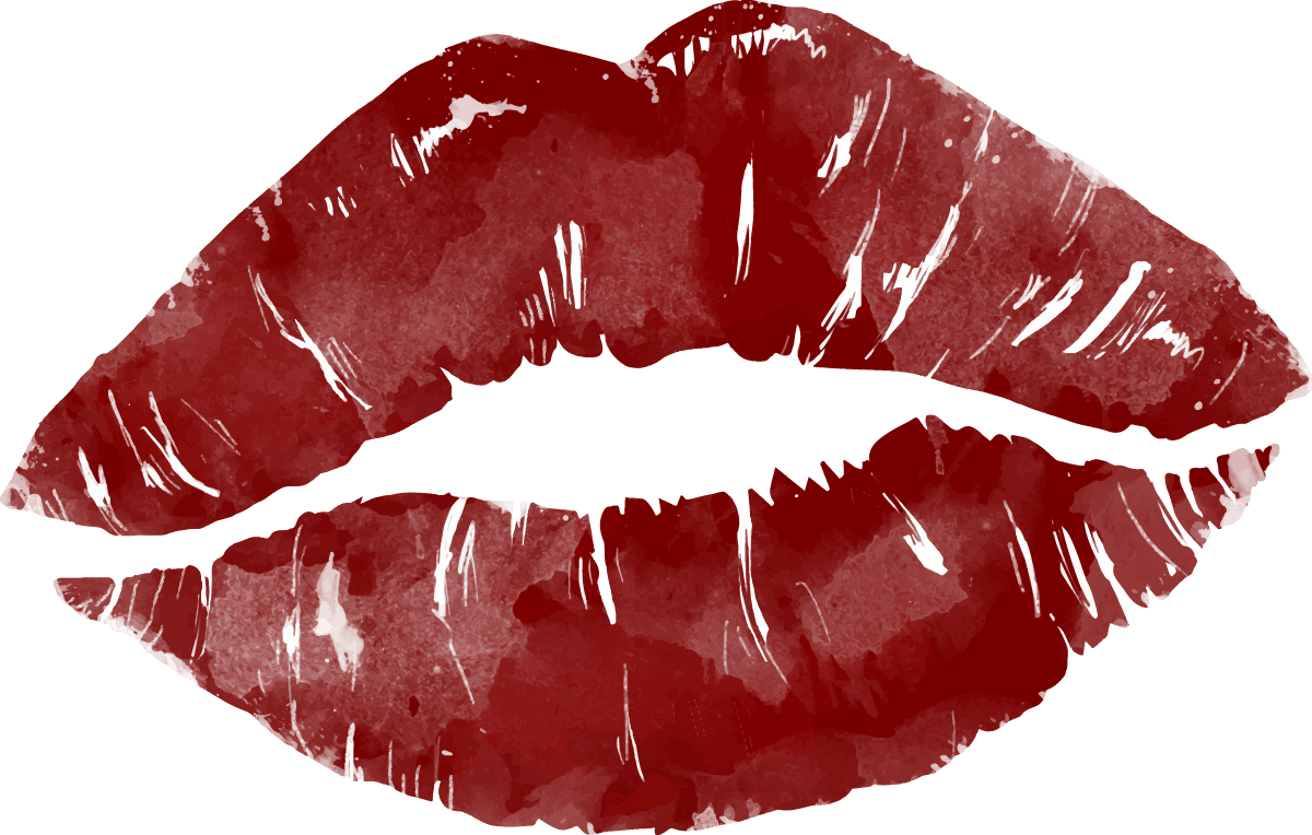 pop art style lip print for dramatic fashion statements and creative projects