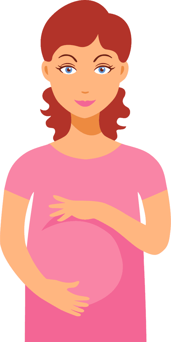 pregnant mother parents icons set featuring caring and nurturing illustrations for family planning