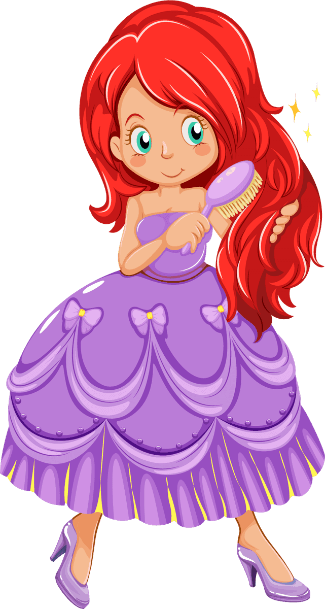 princess different beautiful dresses for storytelling and playtime with vibrant colors and fun styles