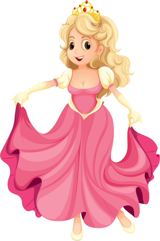 princess princess different beautiful dresses