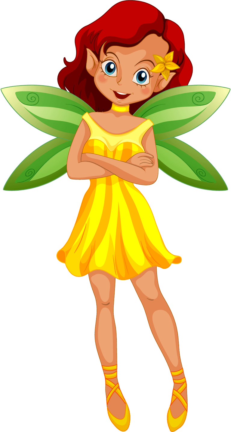 charming princess set medieval character with vibrant wings for storytelling adventures