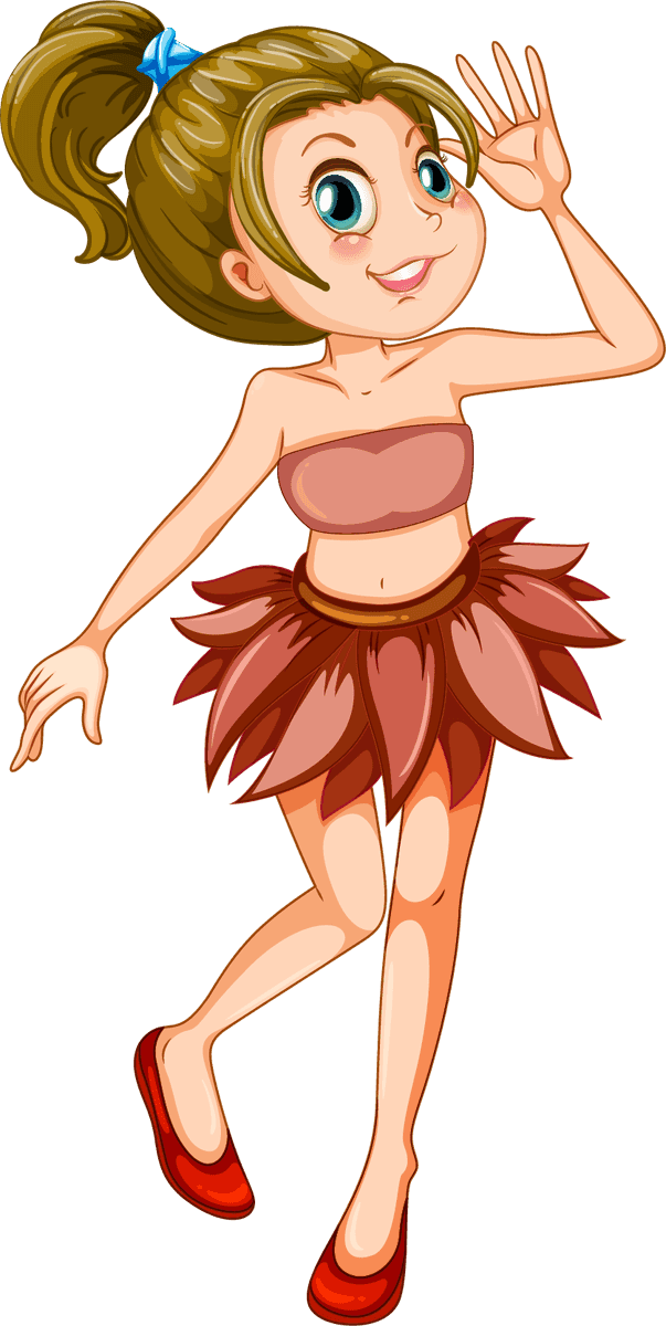 princessv set medieval character with playful pose in cute style for fairy tale themes