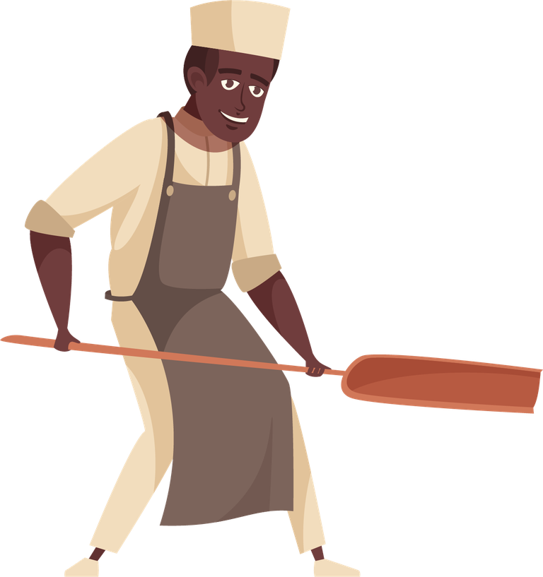 master chef professional cooking illustration