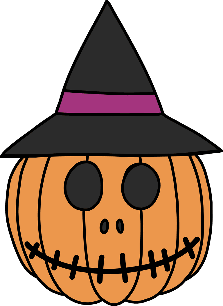 pumpkin halloween simplicity halloween pumpkin with witch hat collection