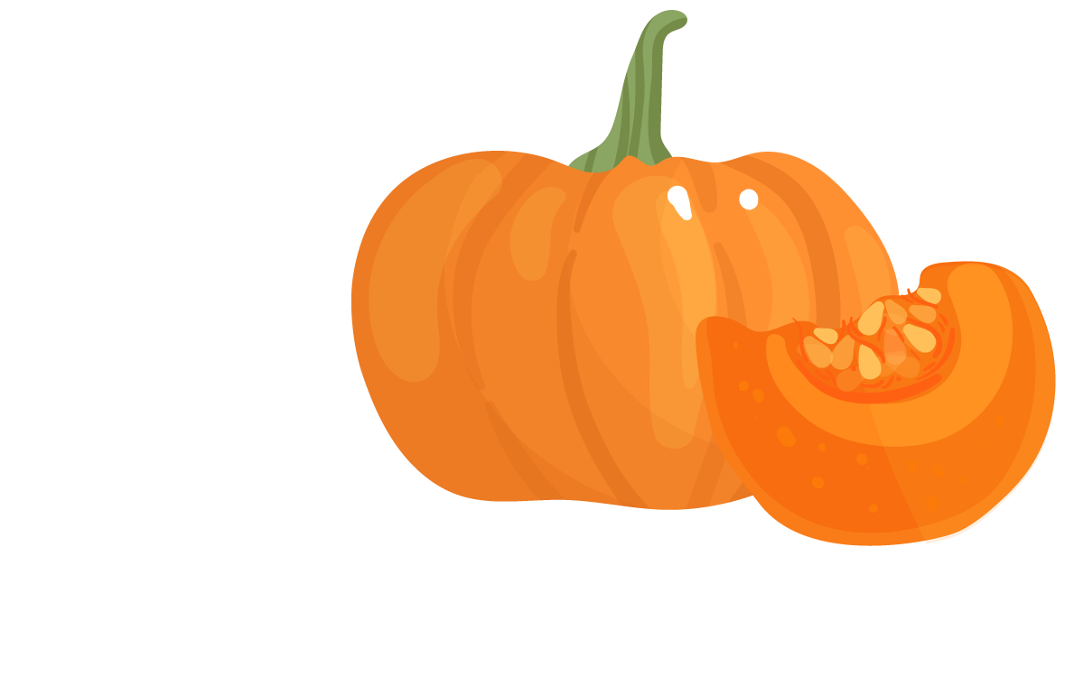 pumpkin vegetables herbs collection perfect for autumn recipes and seasonal decor