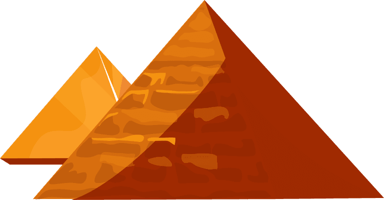 pyramid tower ancient egypt infographic travel