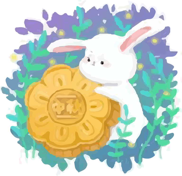 rabbit moon moon cake festival