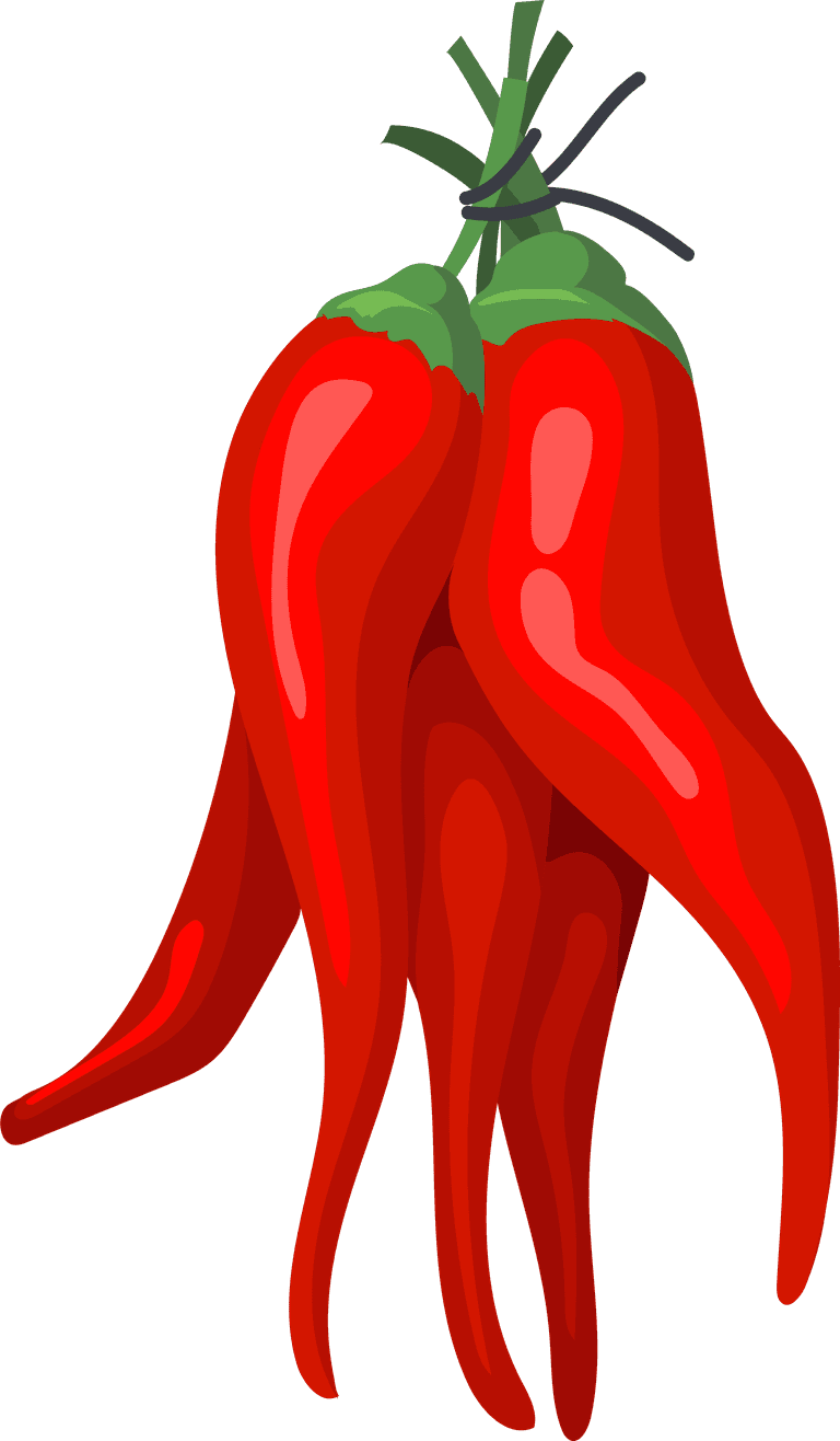 realistic chili pepper red chili pepper