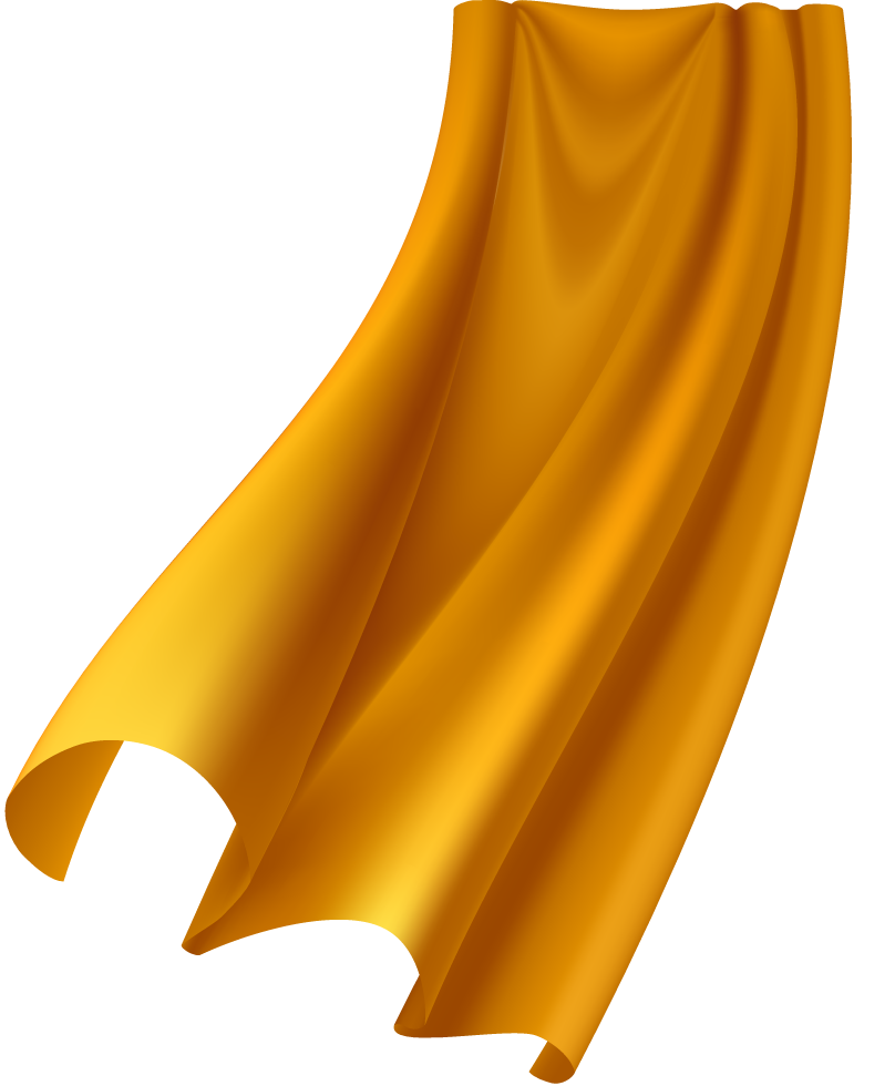 realistic fluttering gold cloth waving gracefully in the breeze for stunning visuals