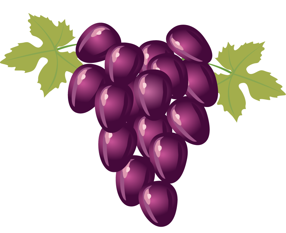 realistic food element food pyramid featuring fresh grapes for healthy living