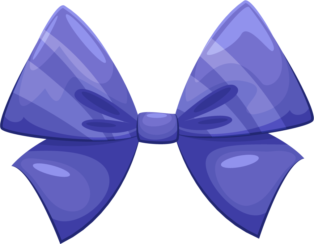 realistic gift ribbon bow illustration for special occasions and celebration decoration