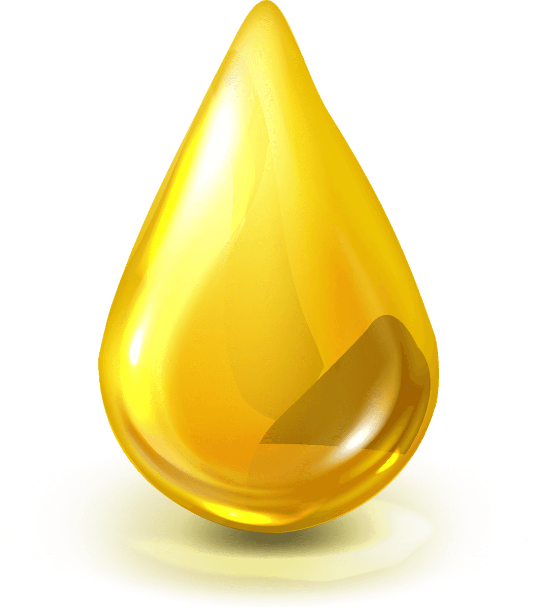 realistic golden drops oil honey for sweet recipes and culinary presentations