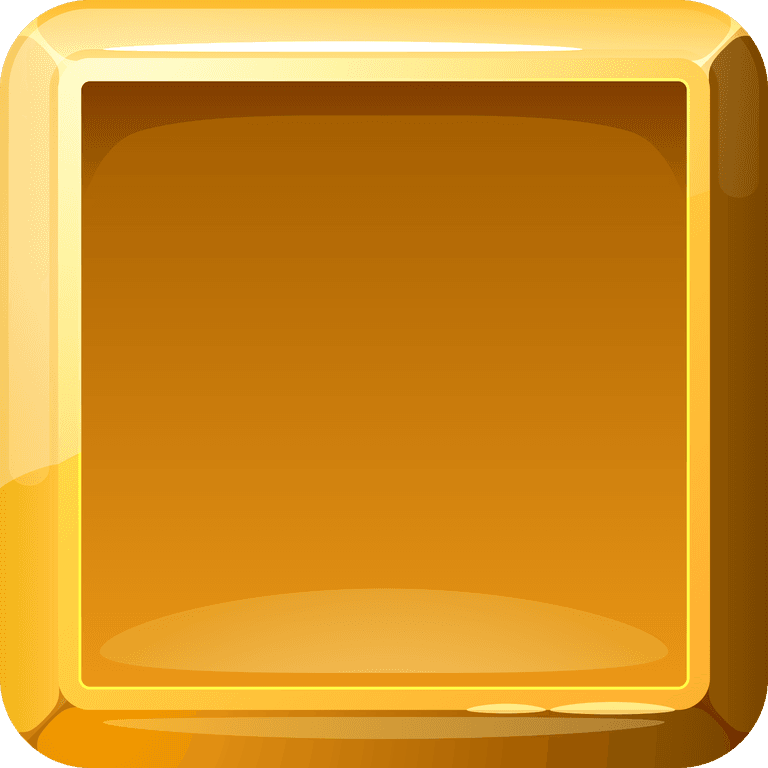 rectangle buttons golden wooden water textures ui game design cartoon glossy