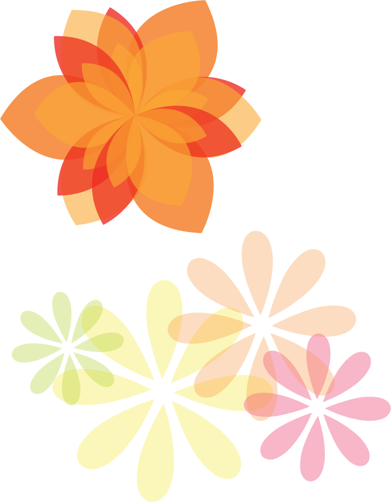 isolated floral ornament design with vibrant colors for decorative purposes and branding