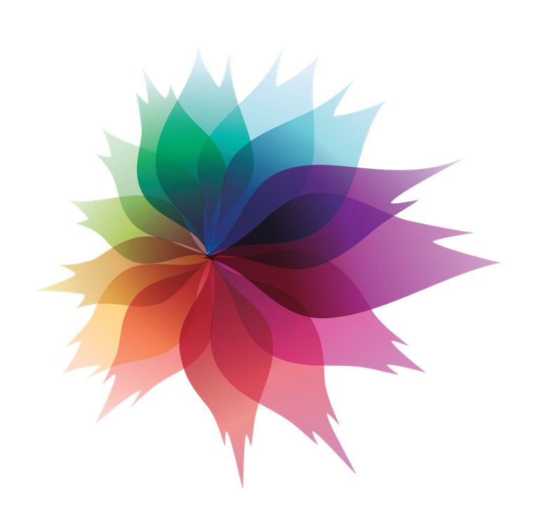 isolated floral ornament design with vibrant colors for creative projects and decorations