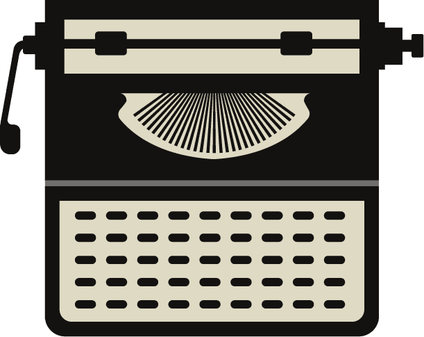 retro objects icons collection black white design