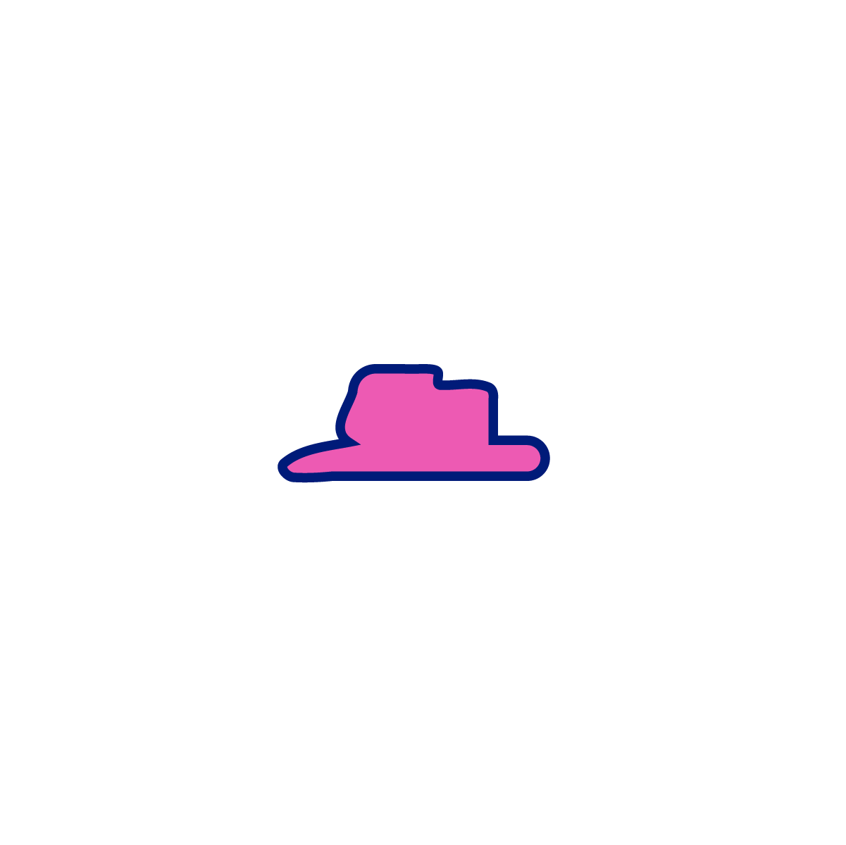 retropink-cowboy-hat-sticker-for-apparel-27768