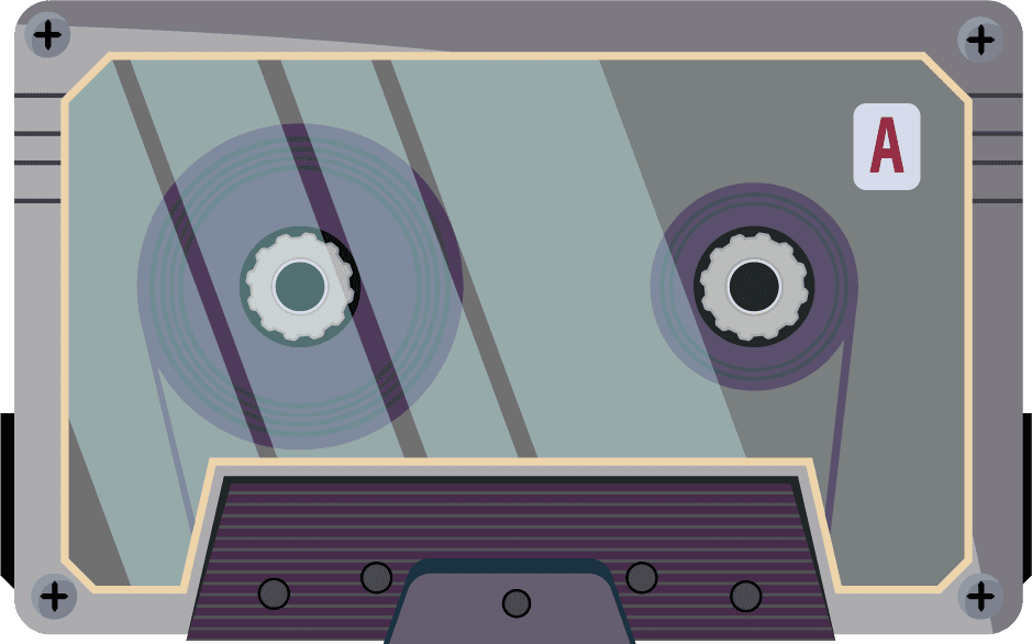 retro stereo cassette tapes audio tapes