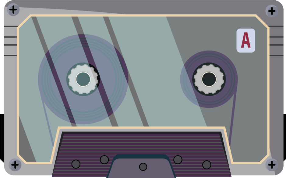 retro stereo cassette tapes audio tapes