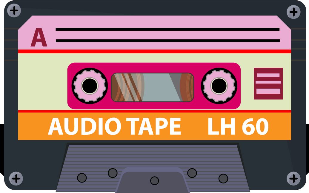 retro stereo cassette tapes audio tapes