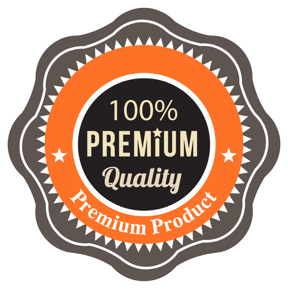 simple vintage ribbons and badges for premium quality branding and decoration uses