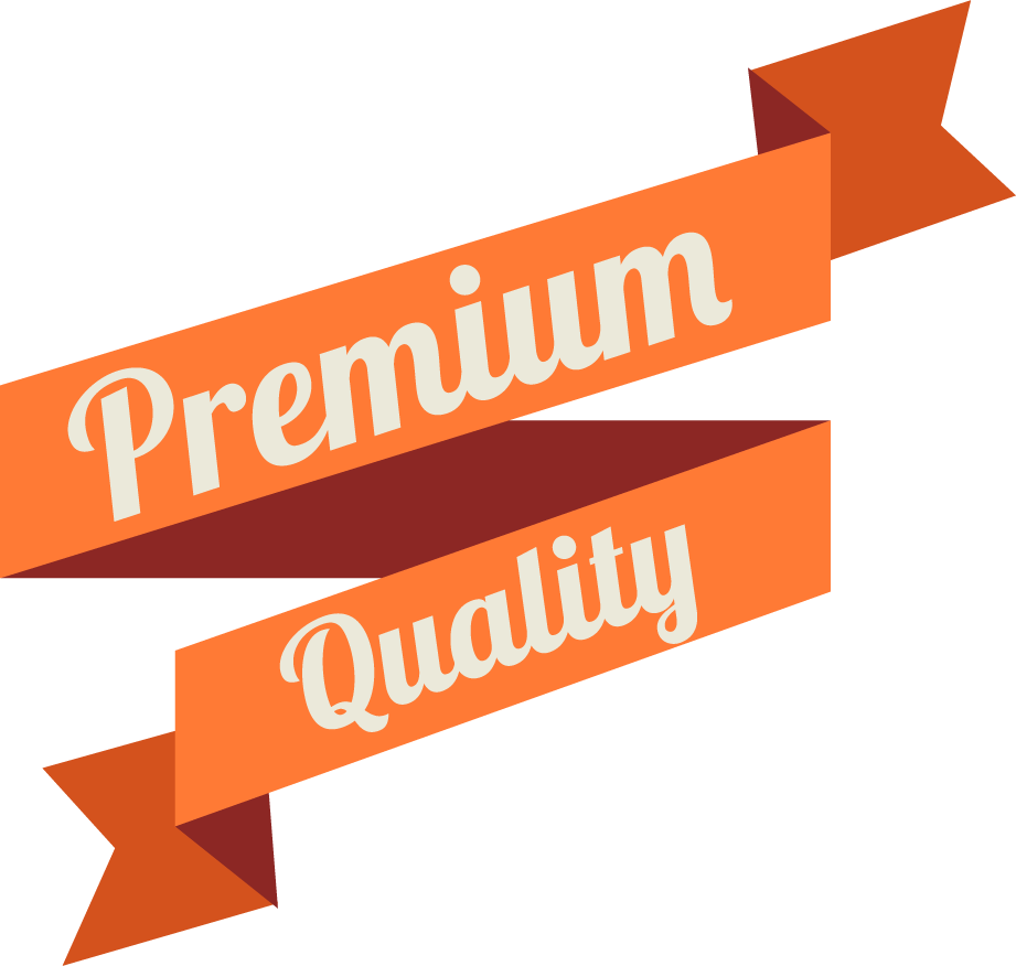 simple vintage ribbons and badges for branding and promotional materials in rustic style
