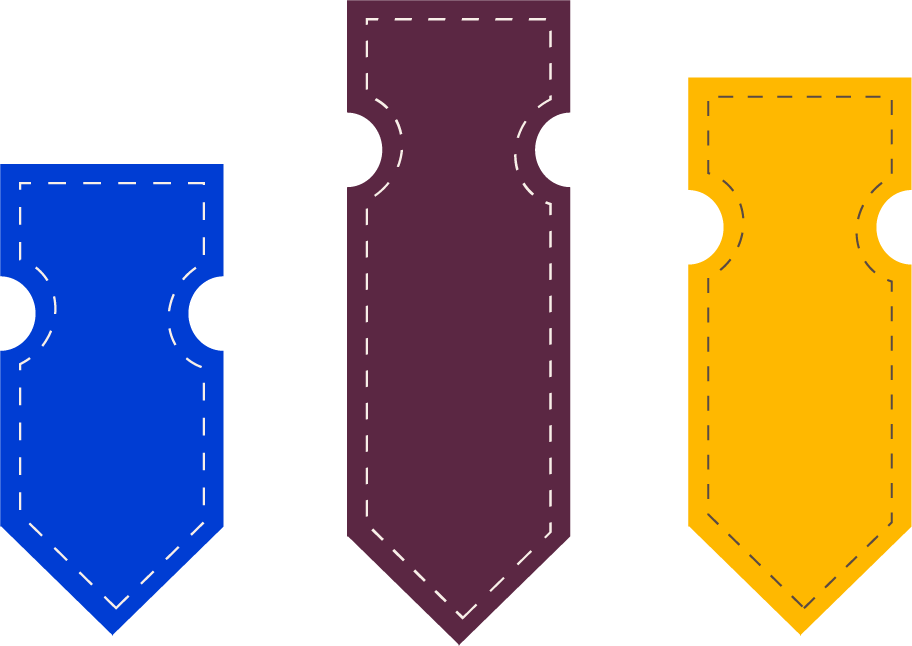 ribbon banner tag badge label collection