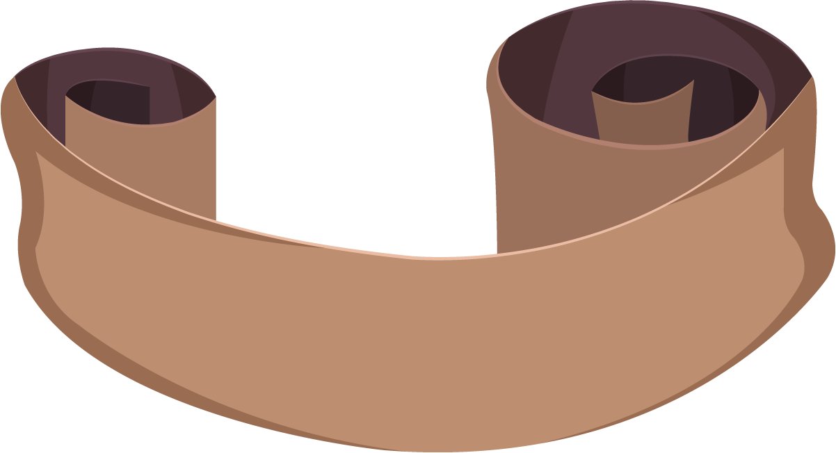 ribbon templates brown blank curved sketch