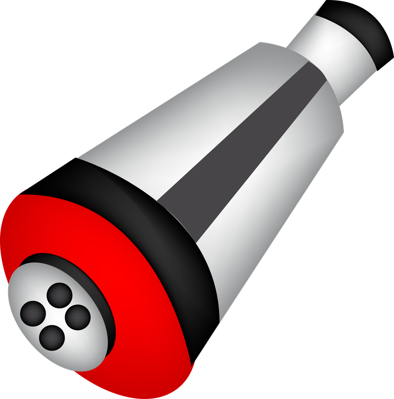 rocket outer space elements for creative projects and educational illustrations