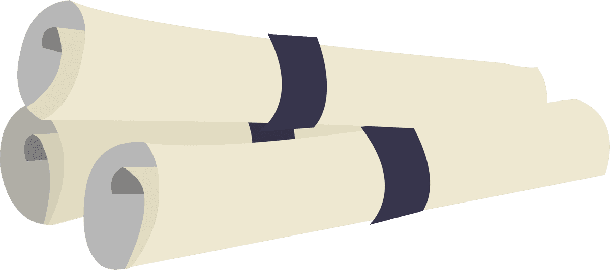 roll paper icons collection retro style for vintage-themed projects and crafts