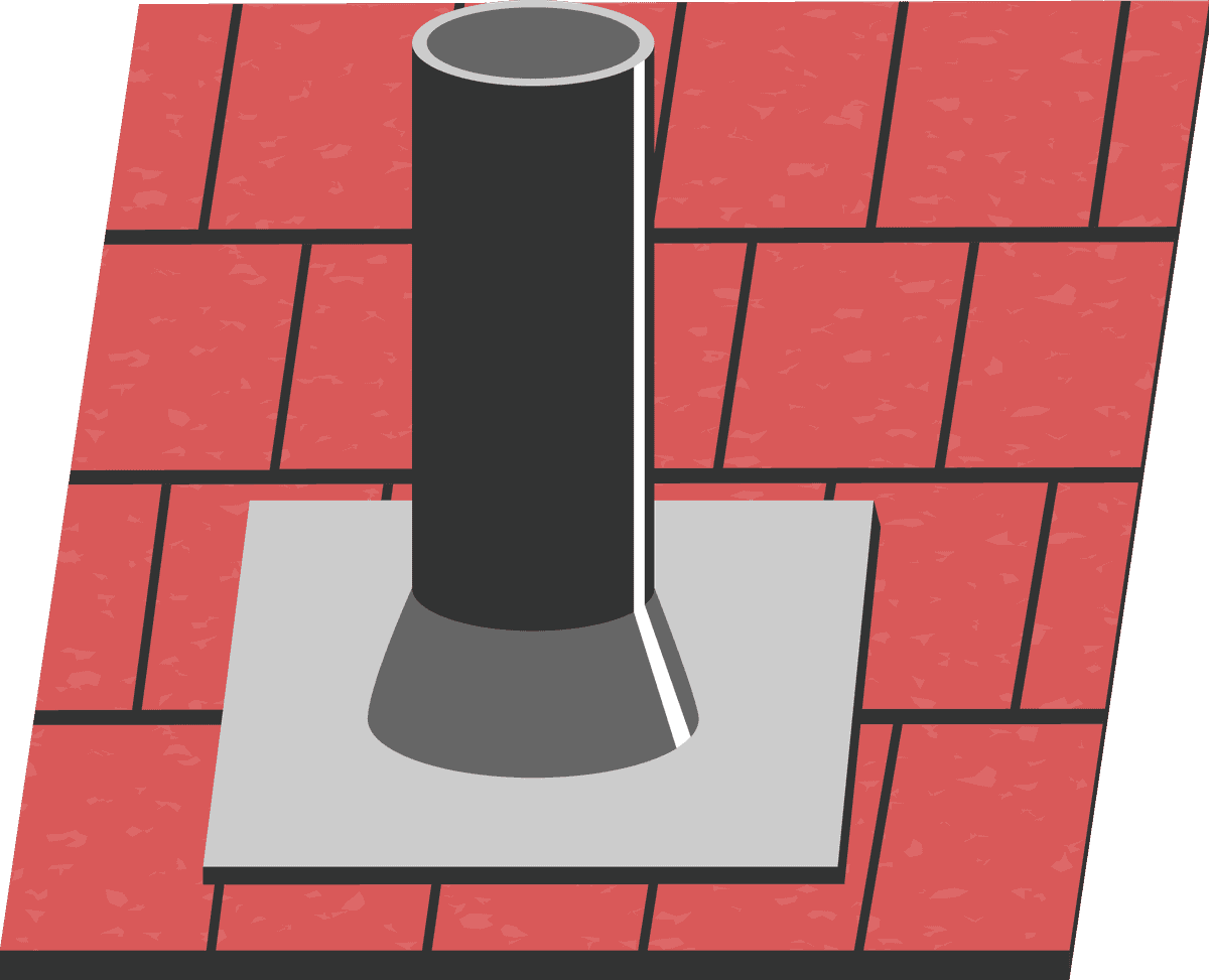 roof construction elements flat icons for efficient building projects and maintenance