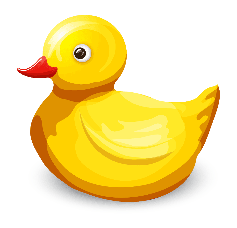 adorable rubber duck baby shower icons for playful celebrations and invitations