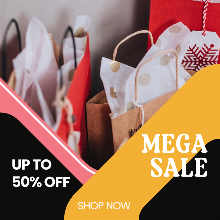 young clothing and accessories promotion instagram post template