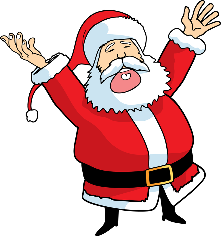 santa claus cartoon santa claus vector