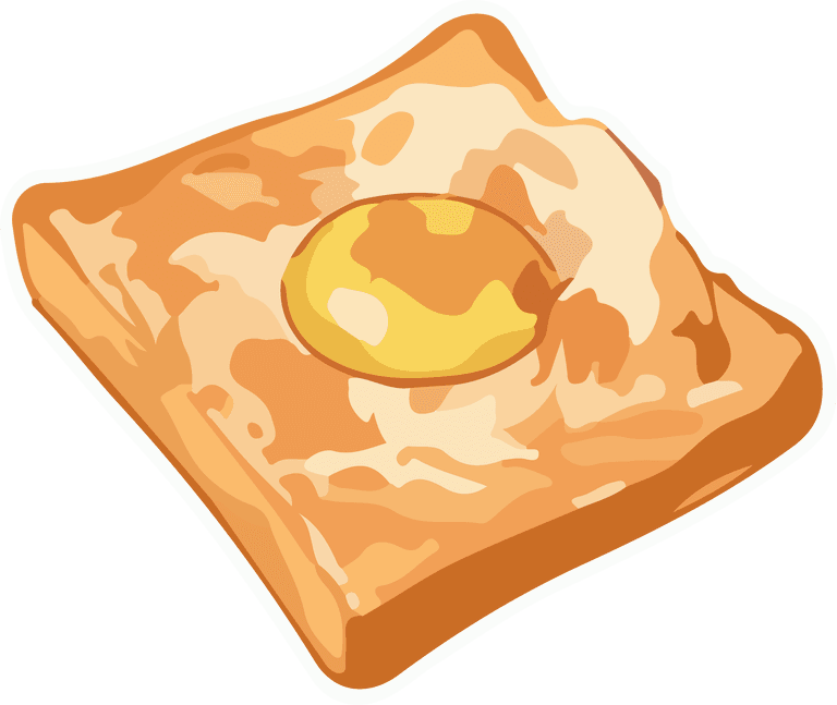 sanwhich egg food art vector