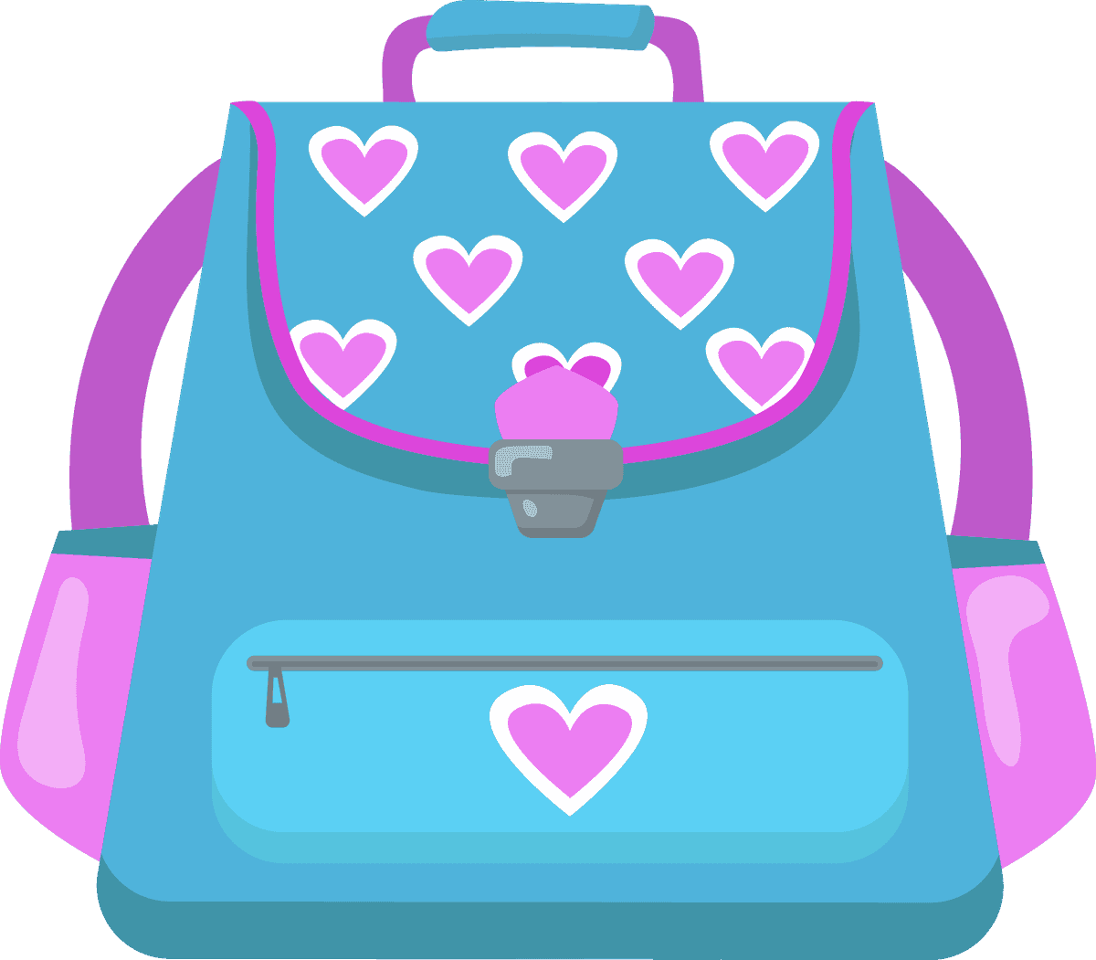 school backpacks colorful bags primary with fun heart patterns for stylish kids